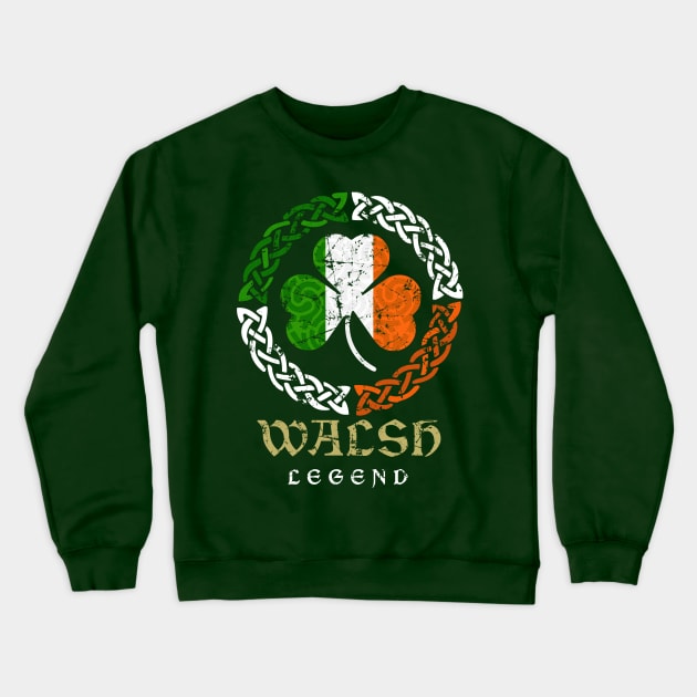 Walsh (Irish Legend) Crewneck Sweatshirt by Artizan